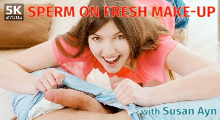 TmwVRnet - Sperm on fresh make-up
