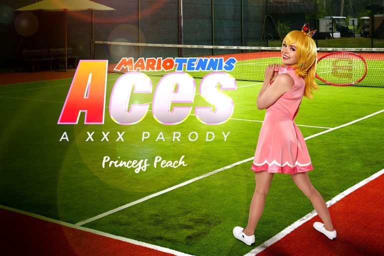 VRCosplayX - Mario Tennis Aces: Princess Peach A XXX Parody