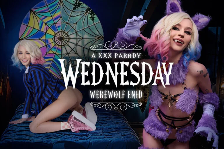 VRCosplayX - Wednesday: Werewolf Enid A XXX Parody